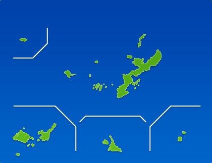 沖縄県の洗濯指数図